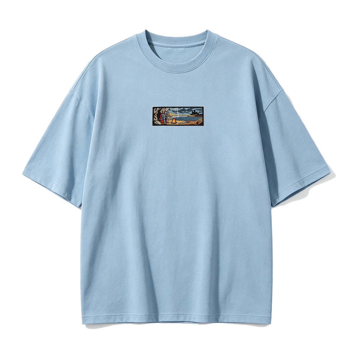 Embroidered Dark Fantay T-shirt