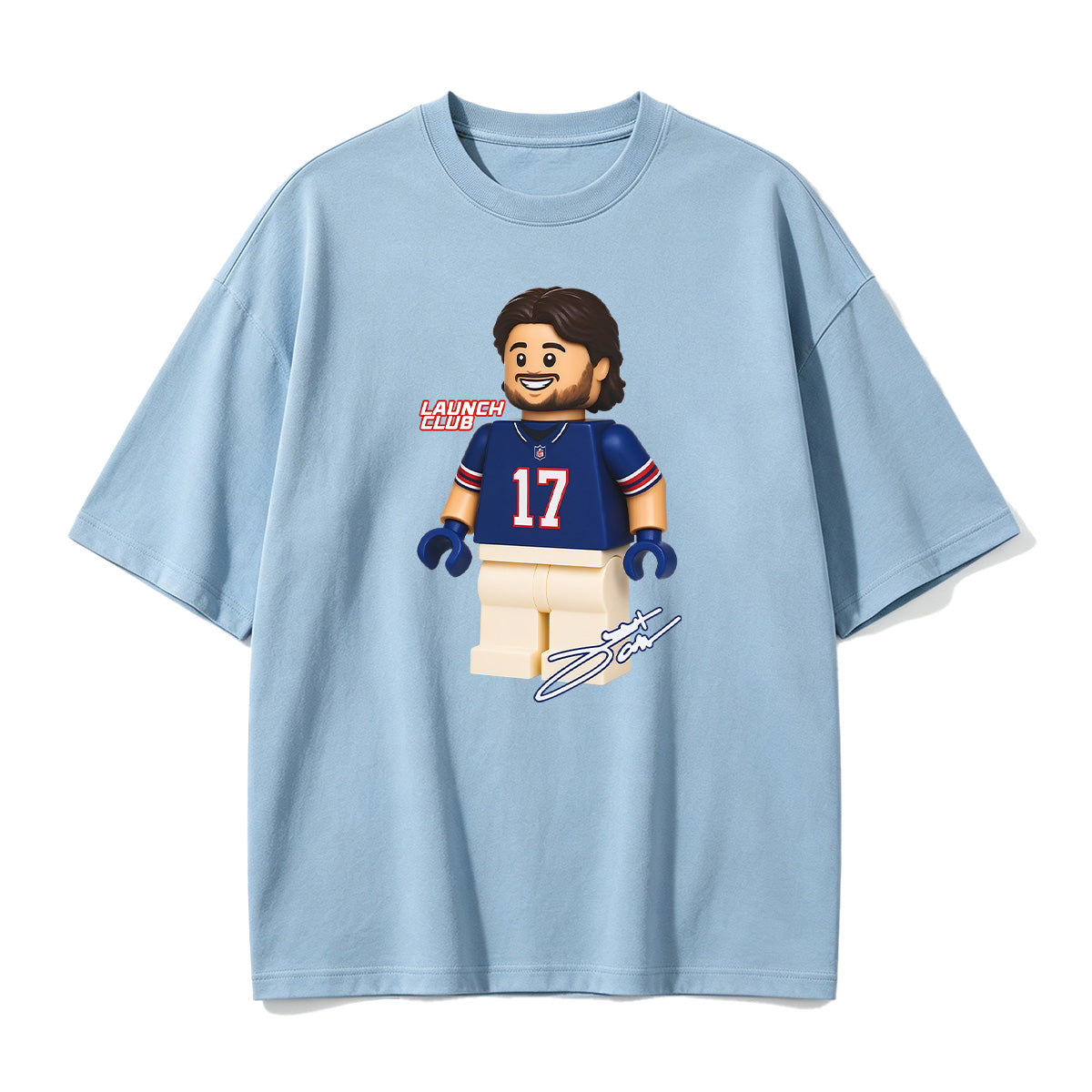 Josh Allen Uncle Sam  Oversized T-shirt