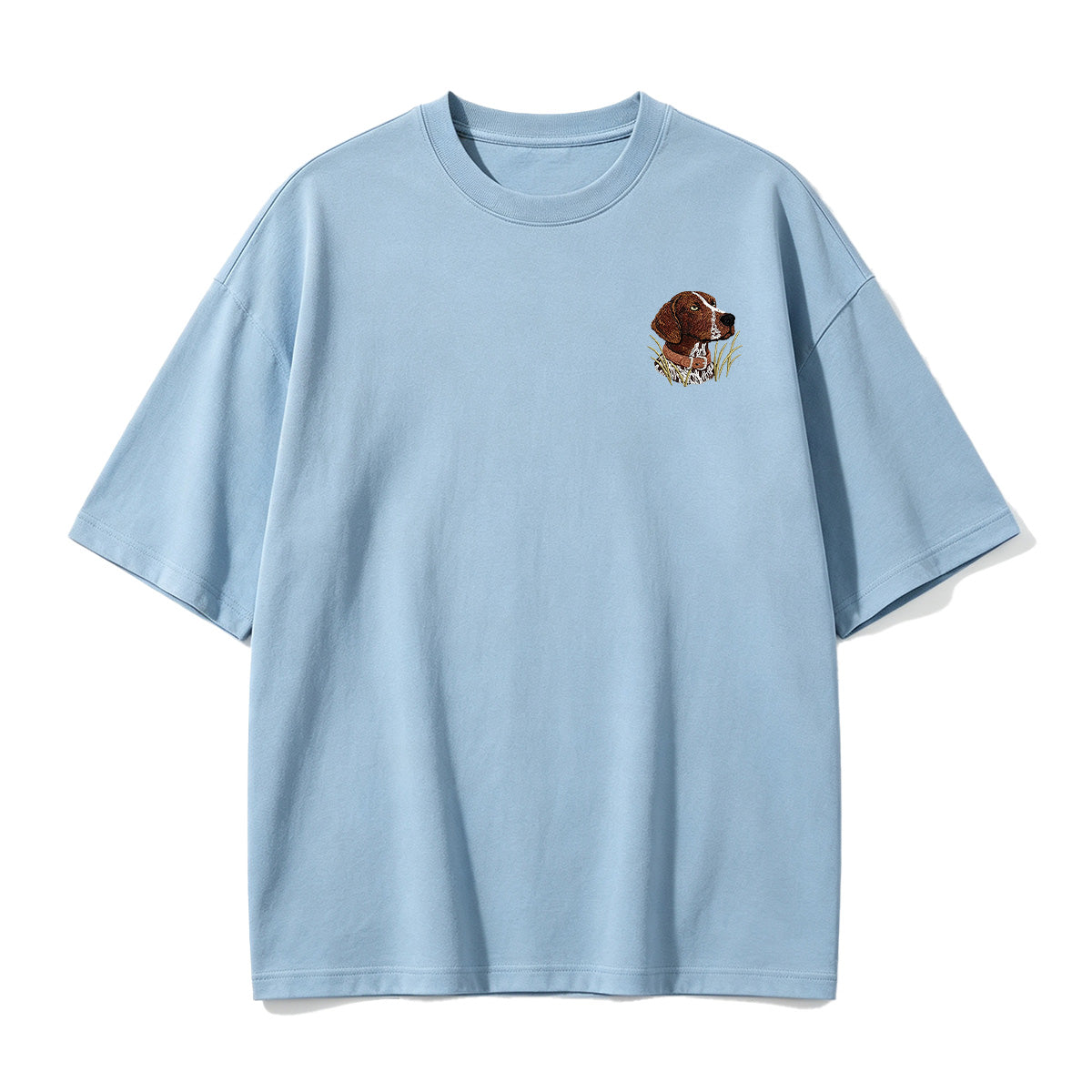 Embroidered German Shorthaired Pointer T-shirt