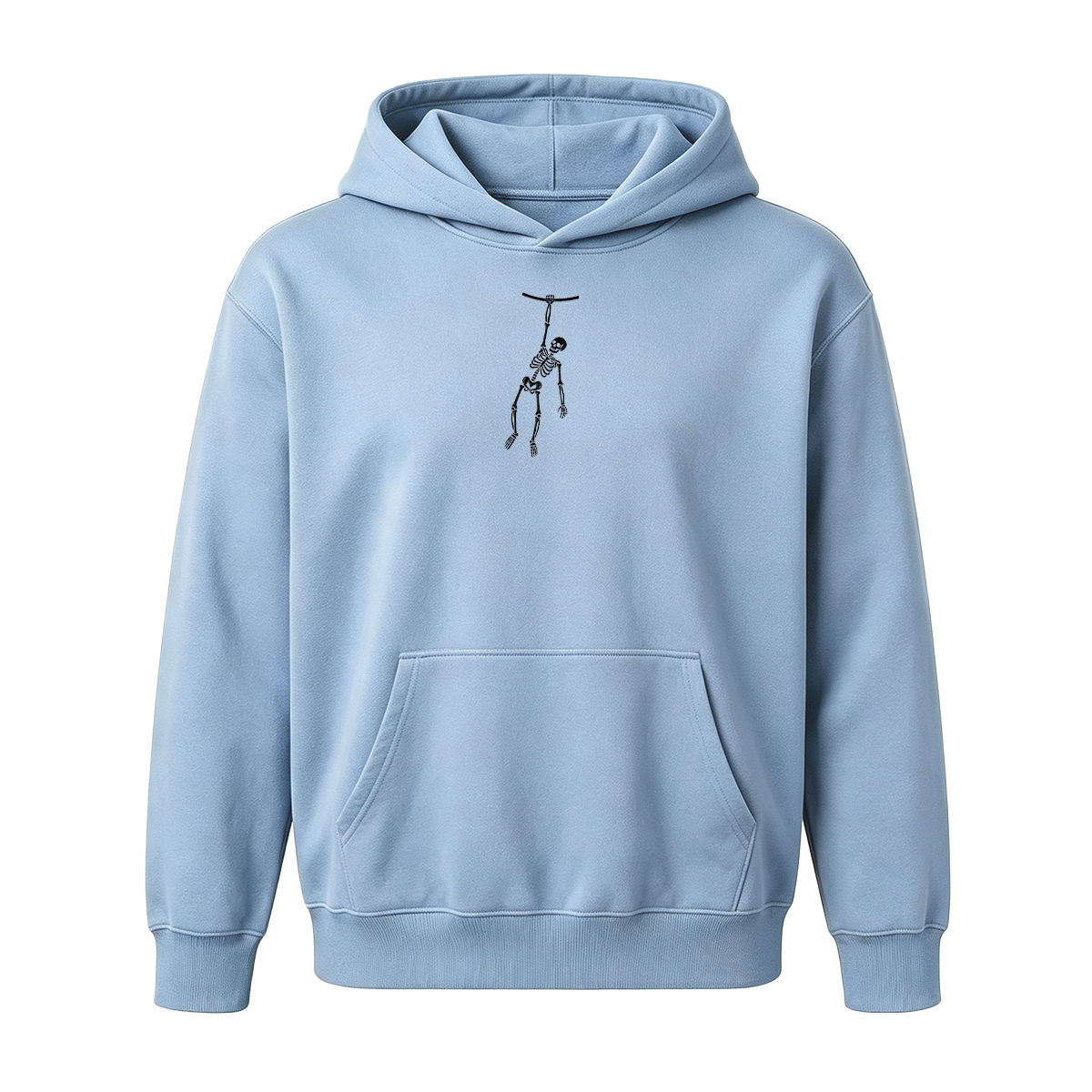 Spooky Season Skeleton Embroidered Halloween Hoodie