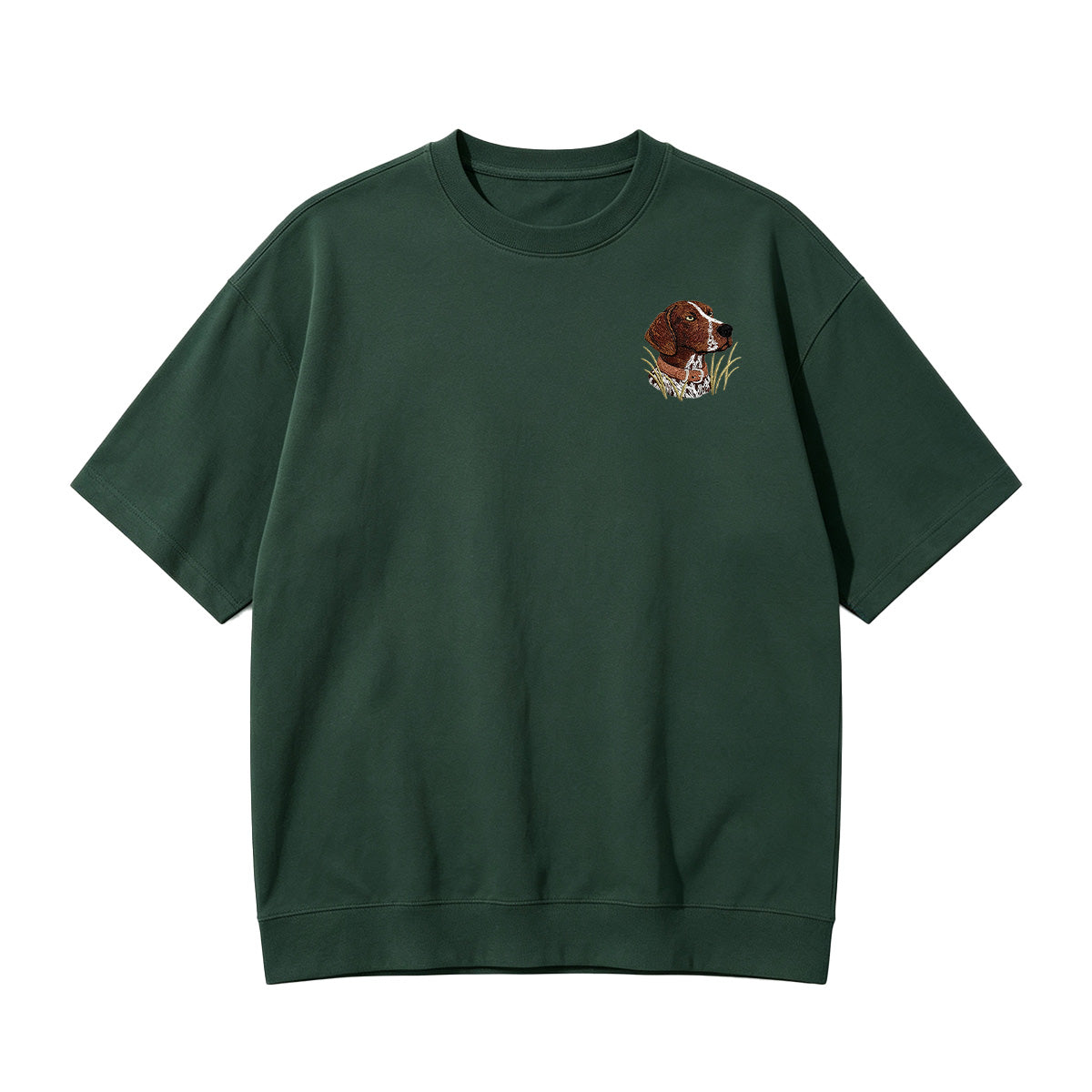 Embroidered German Shorthaired Pointer T-shirt