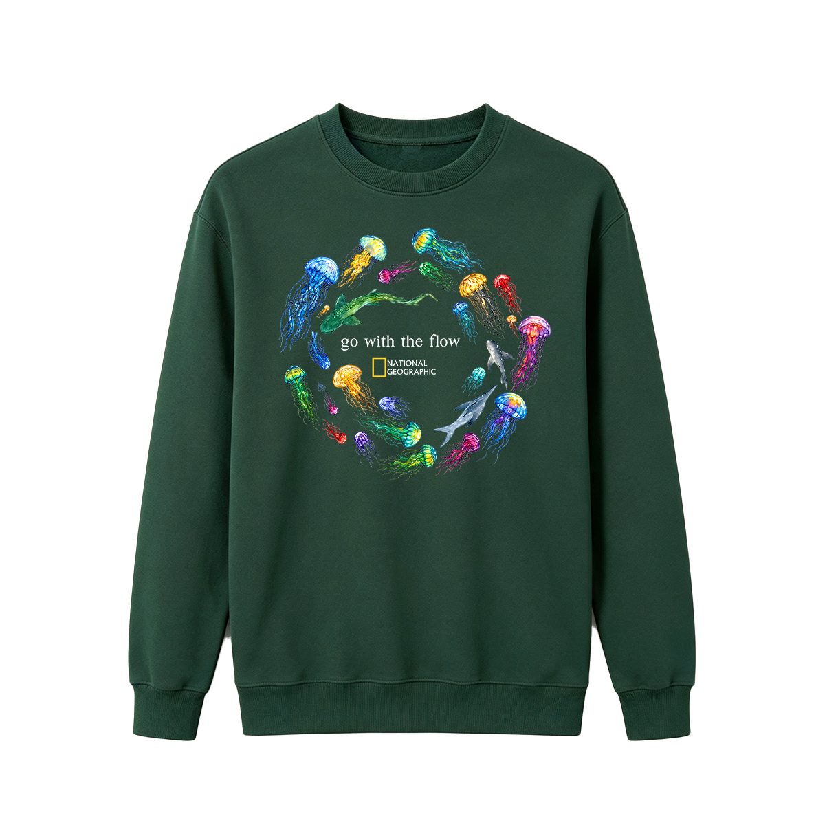 Marine Animals 'Go With The Flow Oversized T-shirt