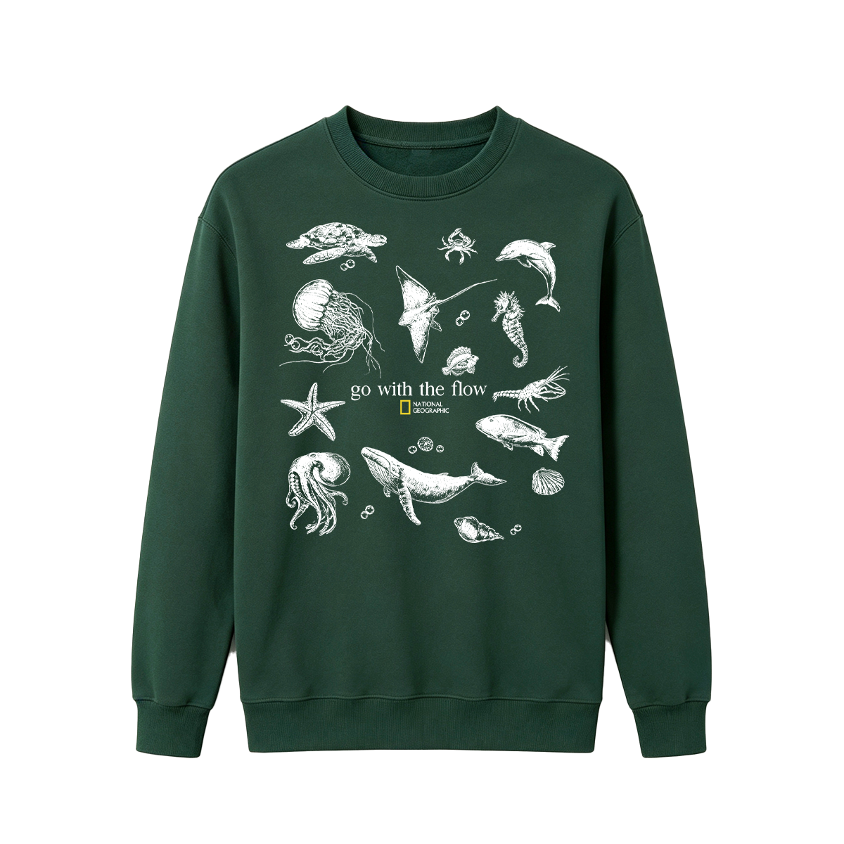 Go with the flow  Oversized T-shirt