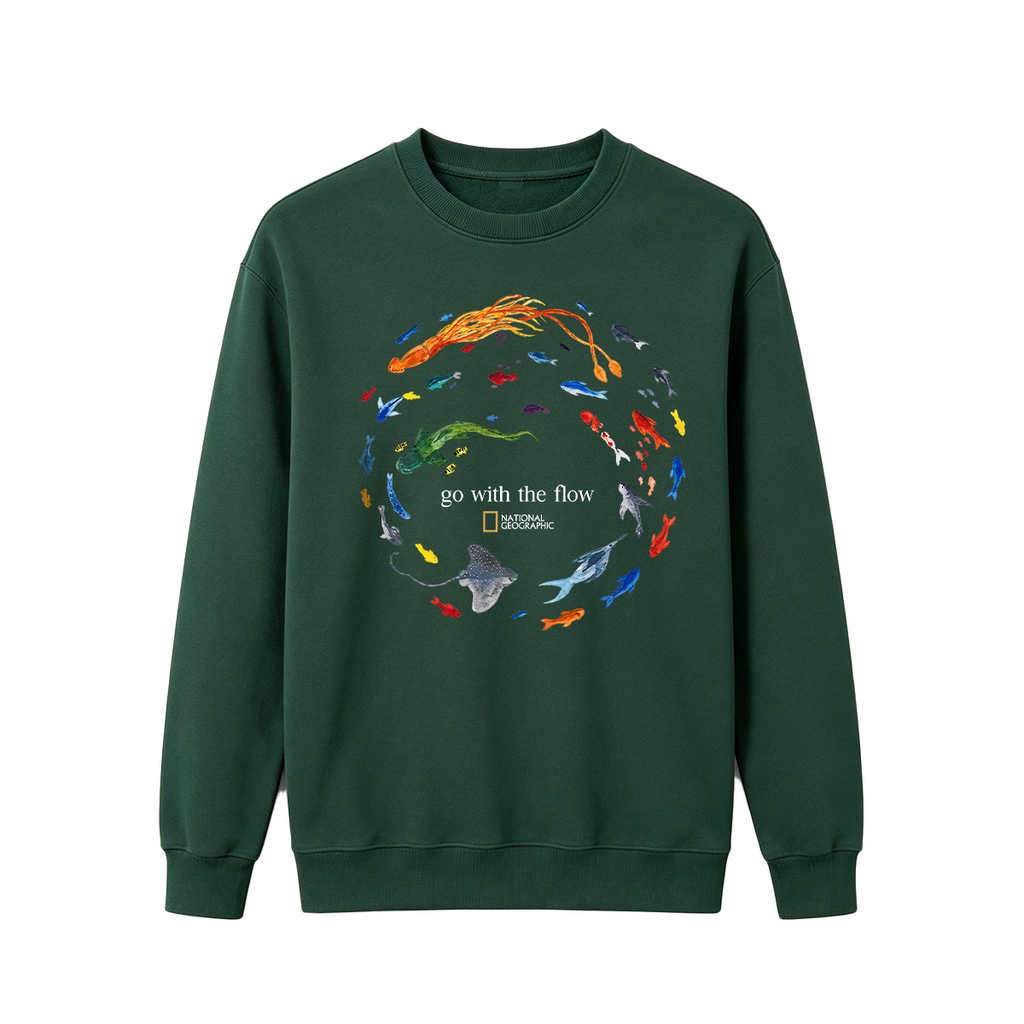 Marine Animals 'Go With The Flow Oversized T-shirt
