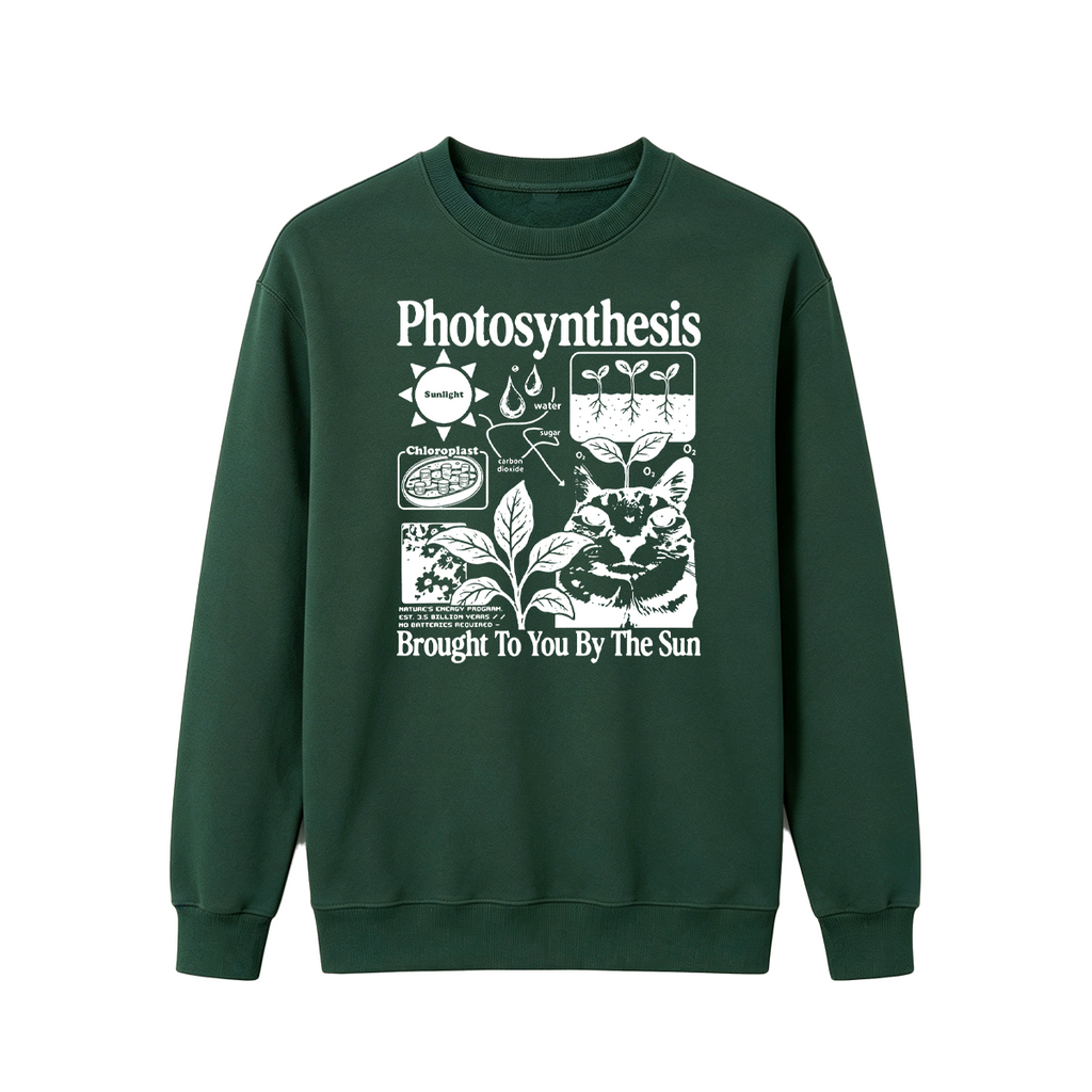 Photosynthesis Cat Oversized T-shirt