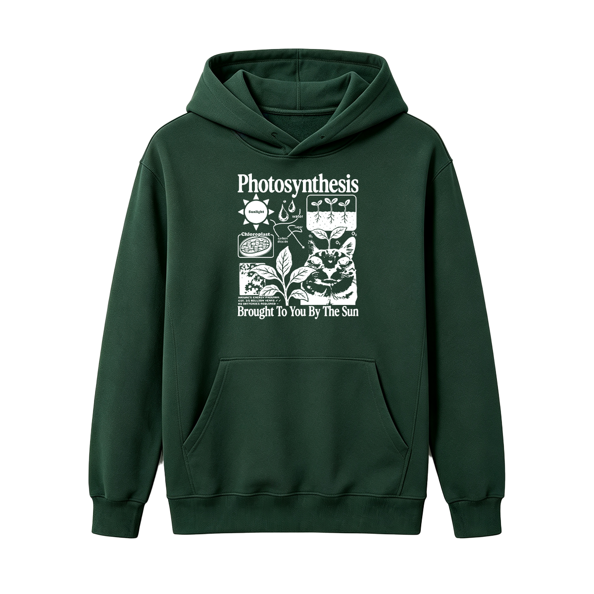 Photosynthesis Cat Oversized T-shirt