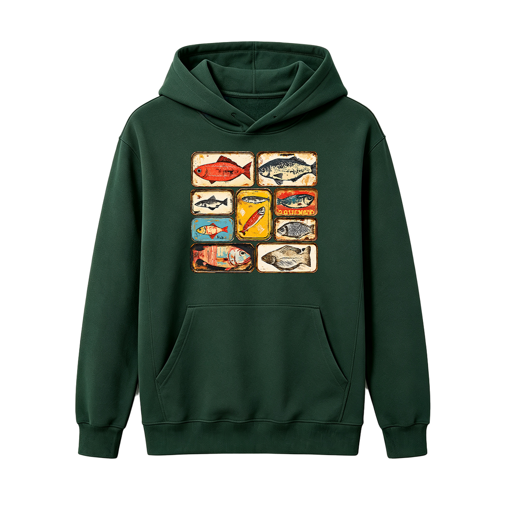 Vintage Tinned Fish Oversized T-shirt