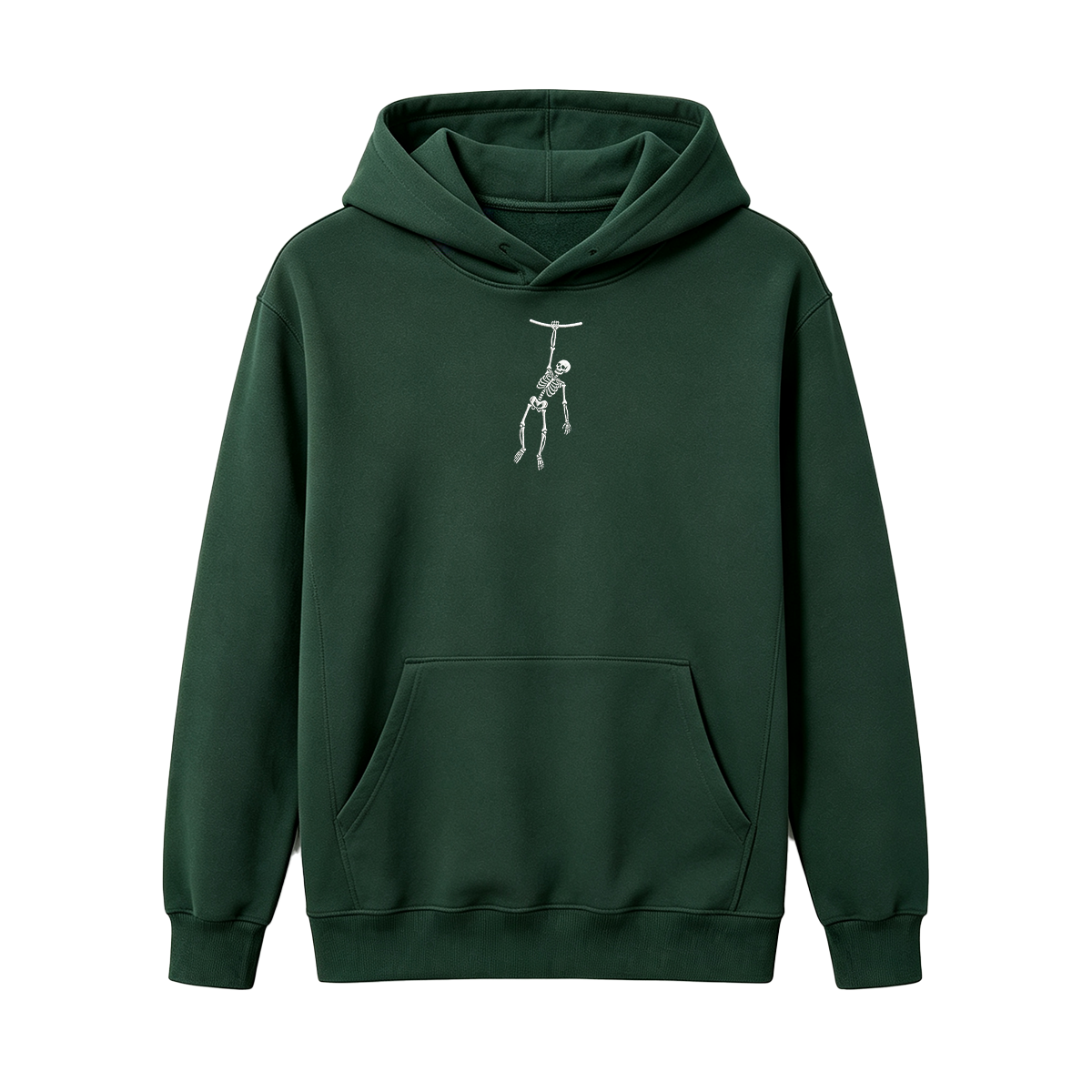 Spooky Season Skeleton Embroidered Halloween Hoodie