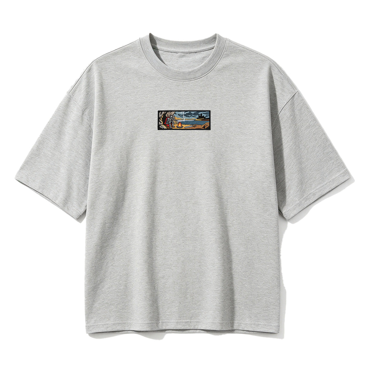 Embroidered Dark Fantay T-shirt