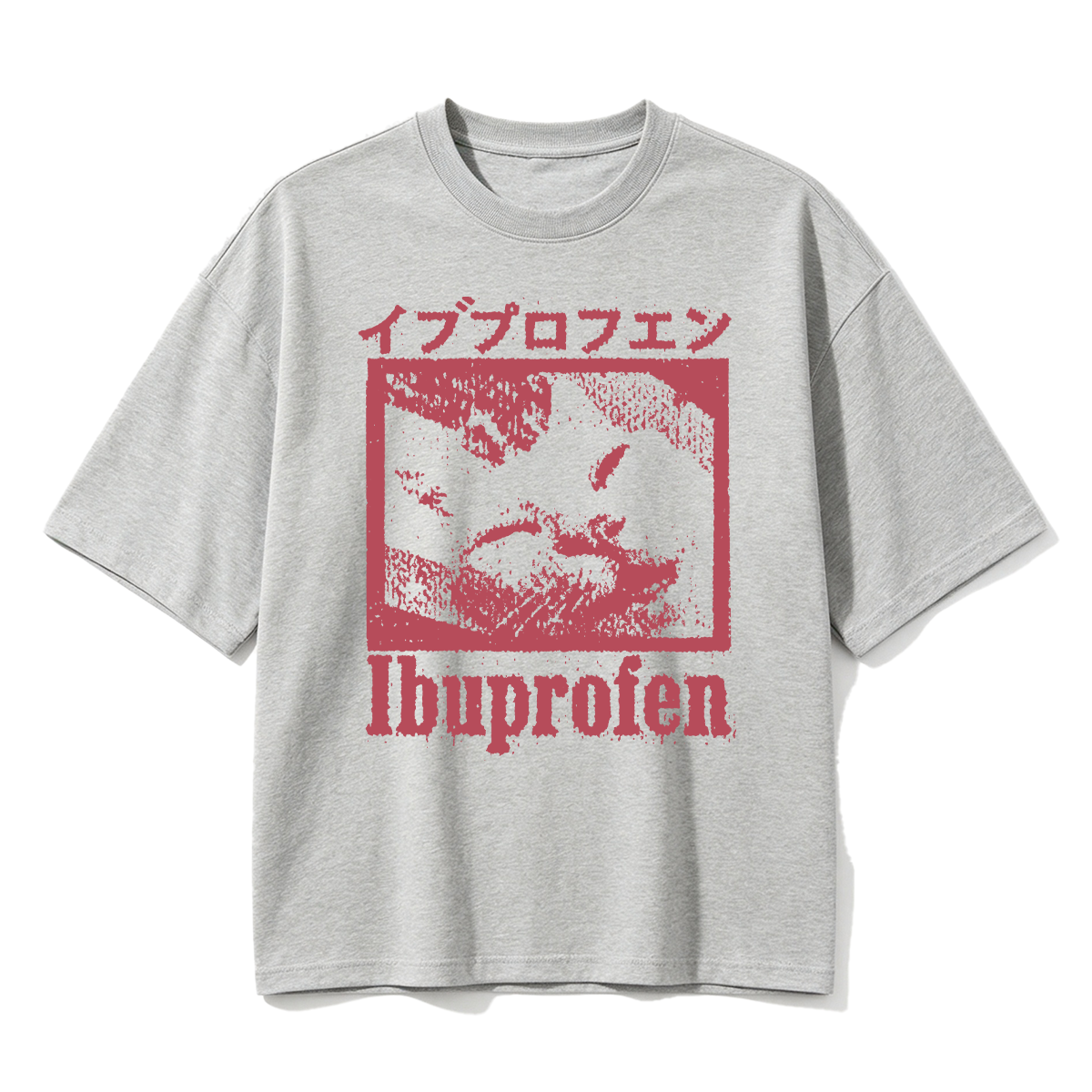 Cat Ibuprofen Oversized T-shirt