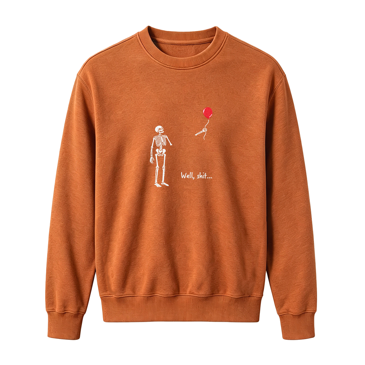 Embroidered Halloween Sweatshirt