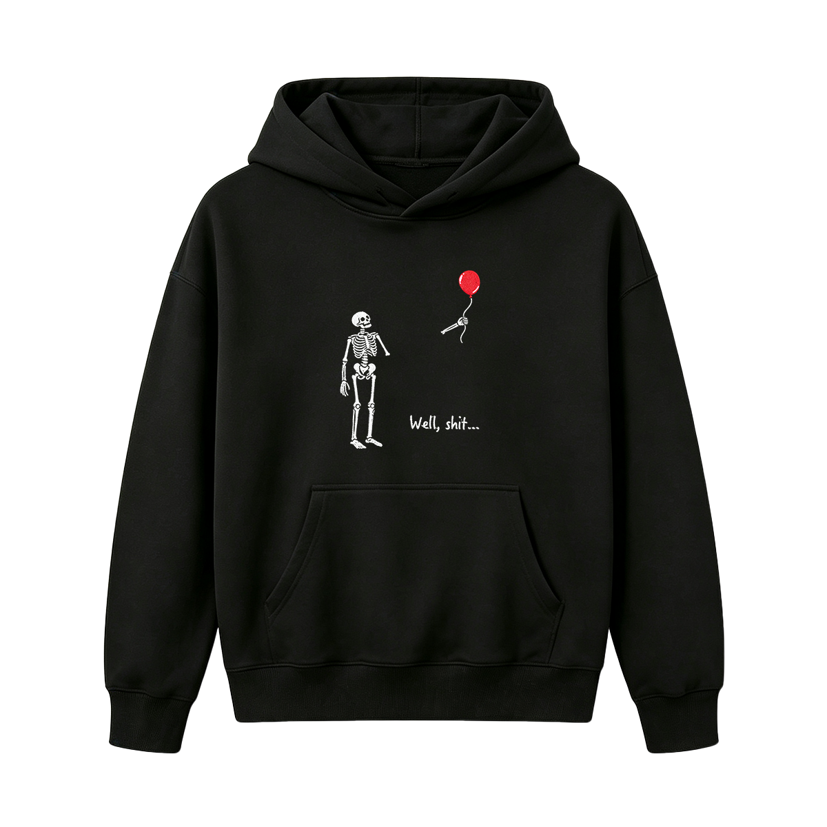 Embroidered Halloween Hoodie