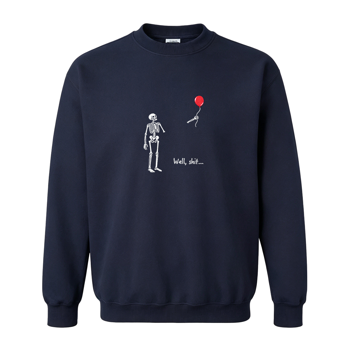Embroidered Halloween Sweatshirt