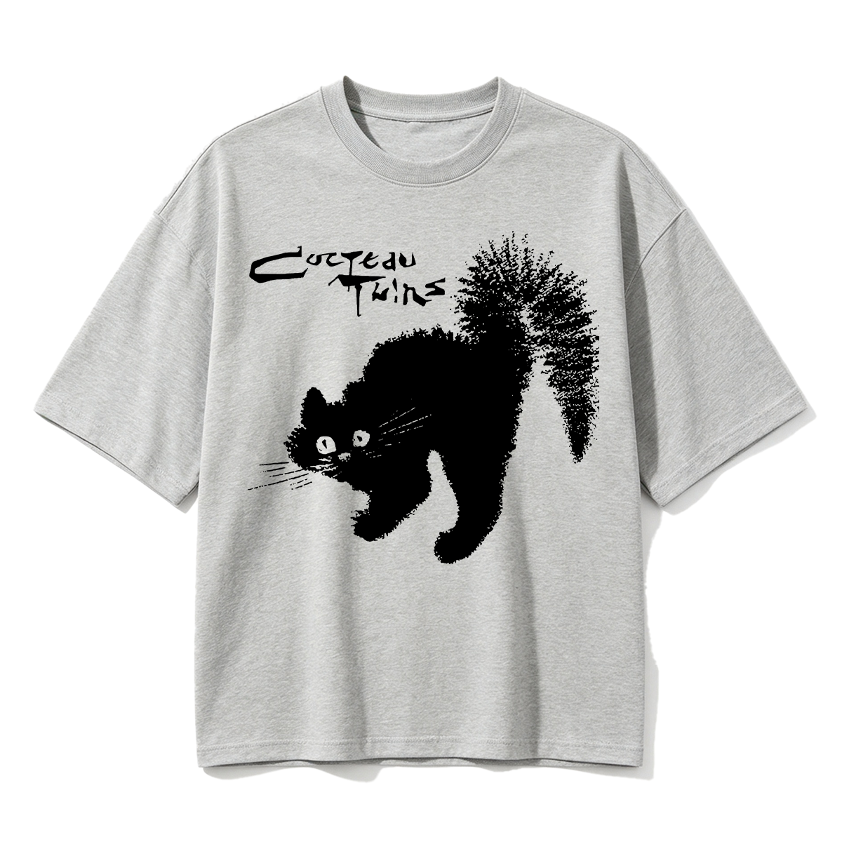 Cocteau Twins Cat Oversized T-shirt