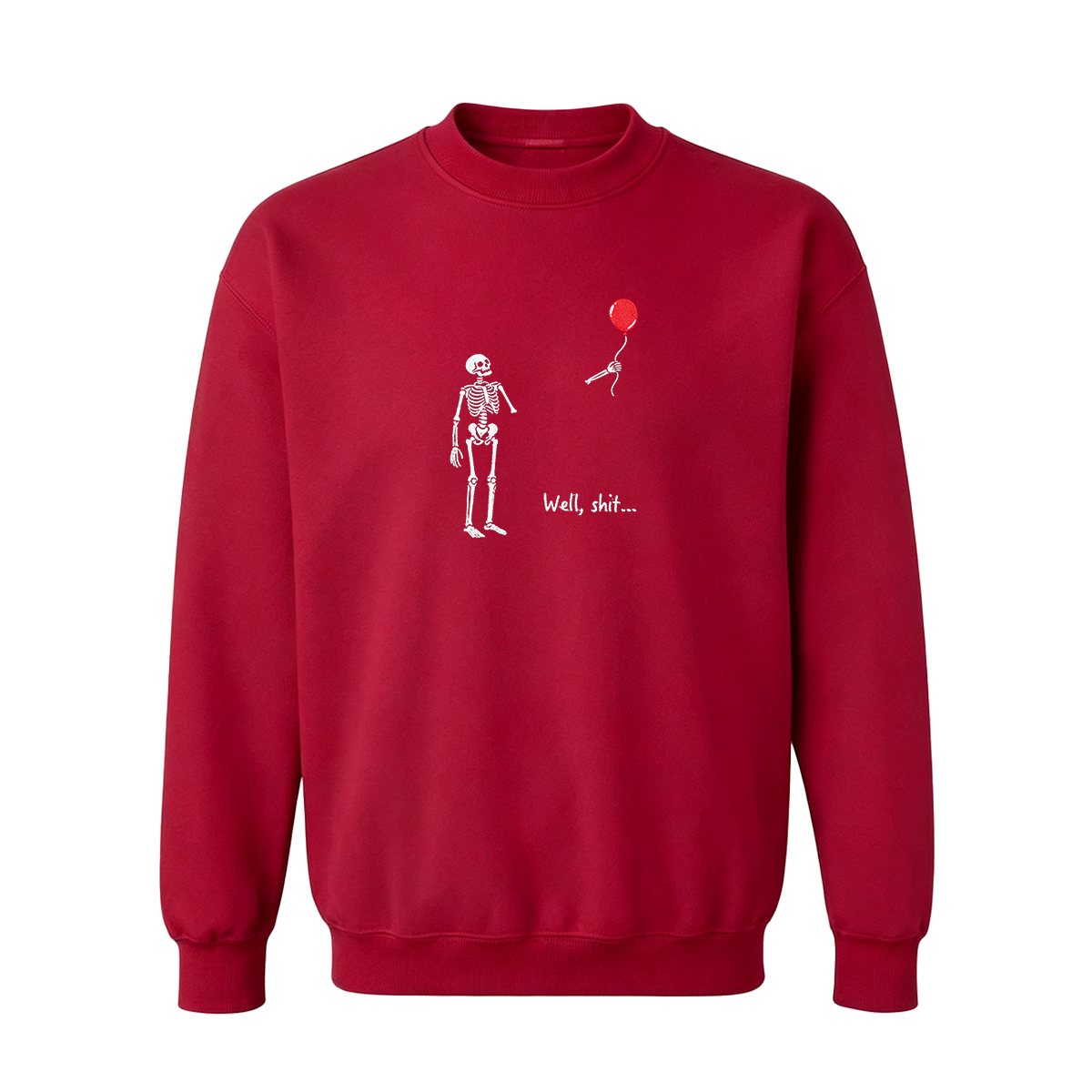 Embroidered Halloween Sweatshirt