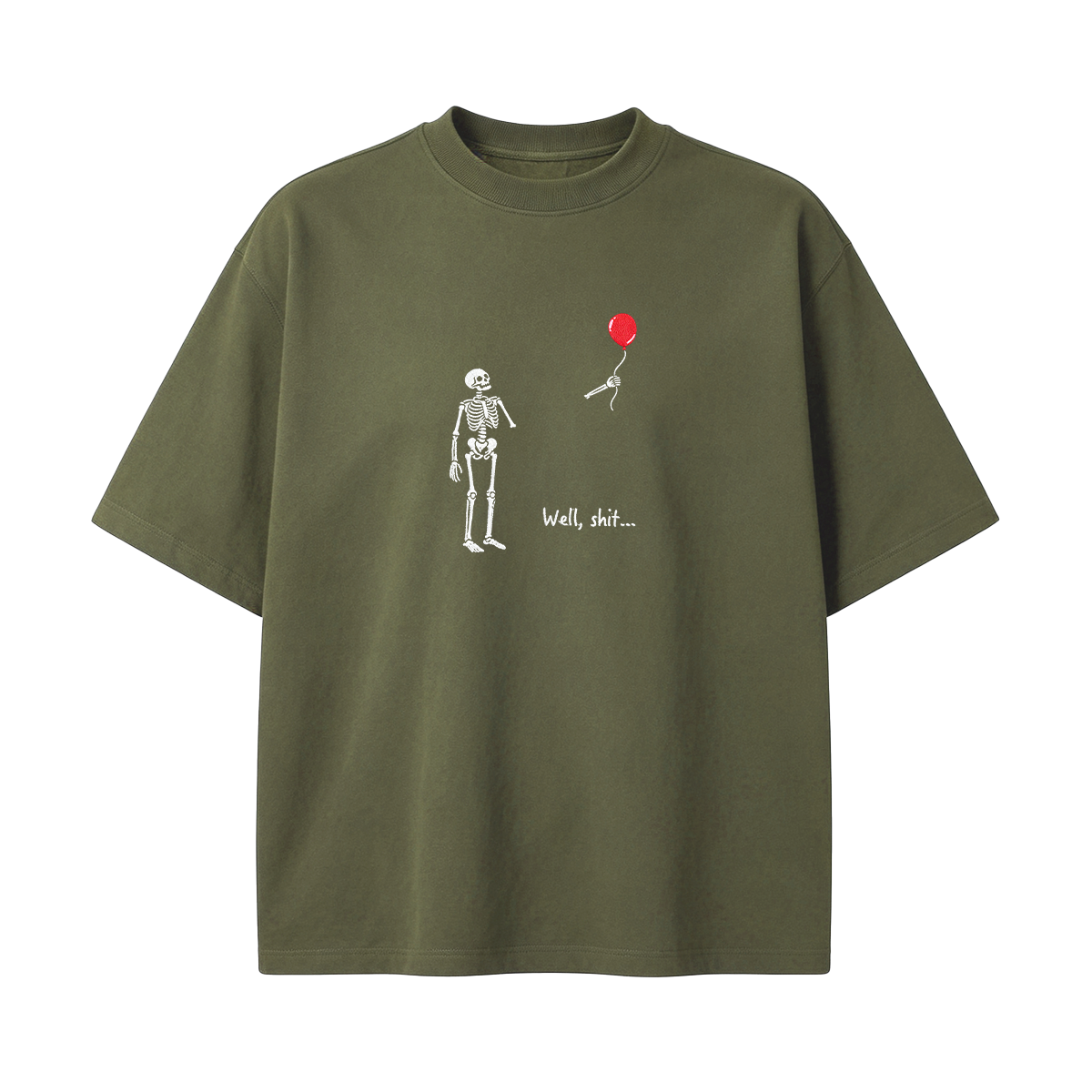 Embroidered Halloween  T-shirt
