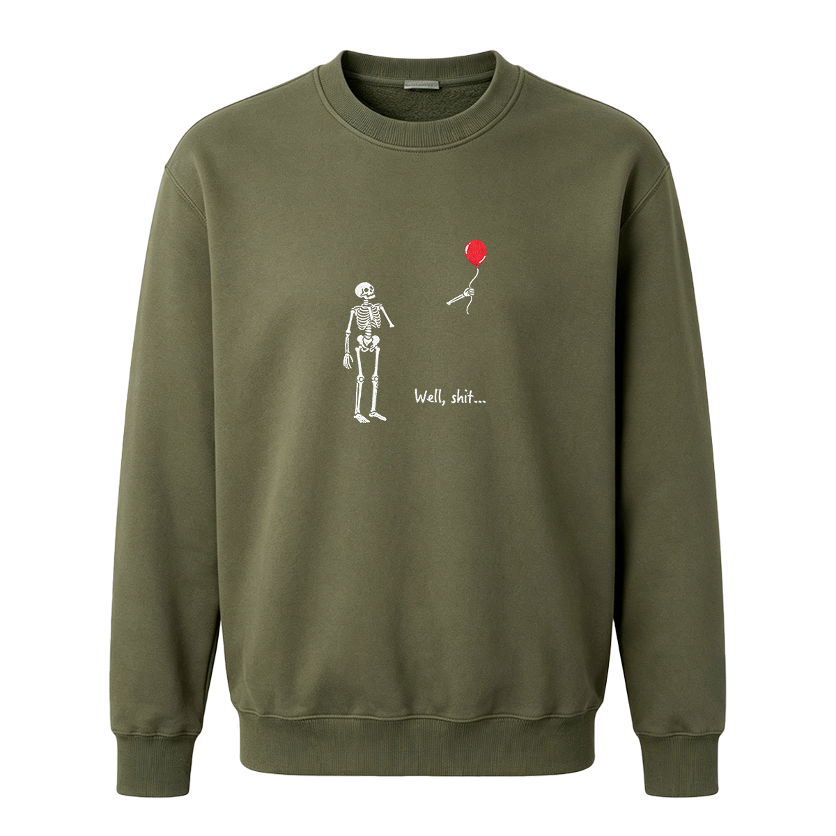Embroidered Halloween Sweatshirt