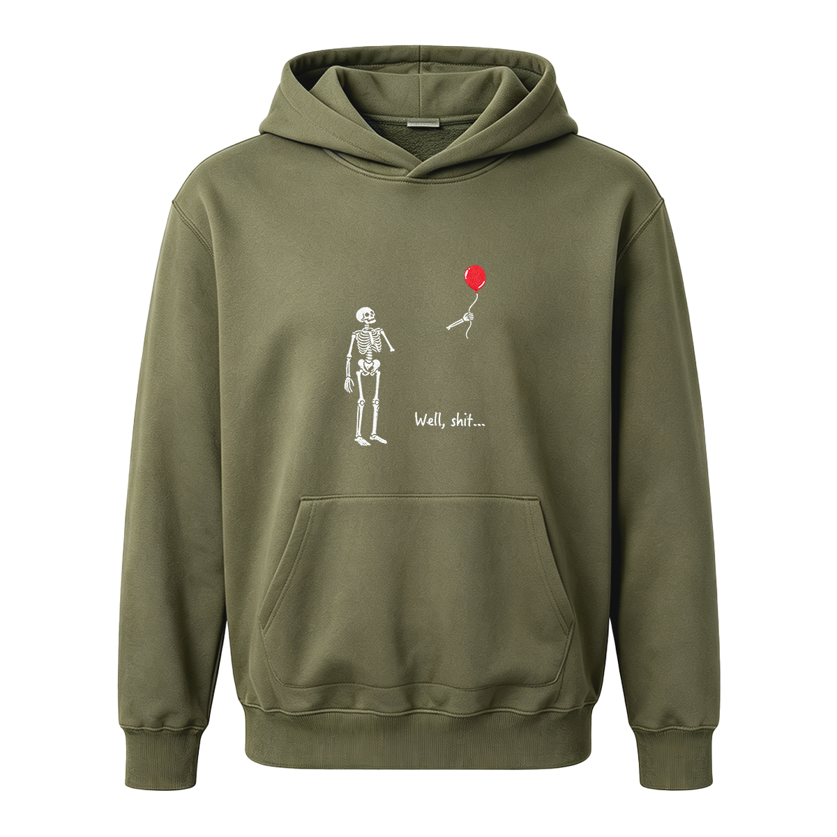 Embroidered Halloween Hoodie