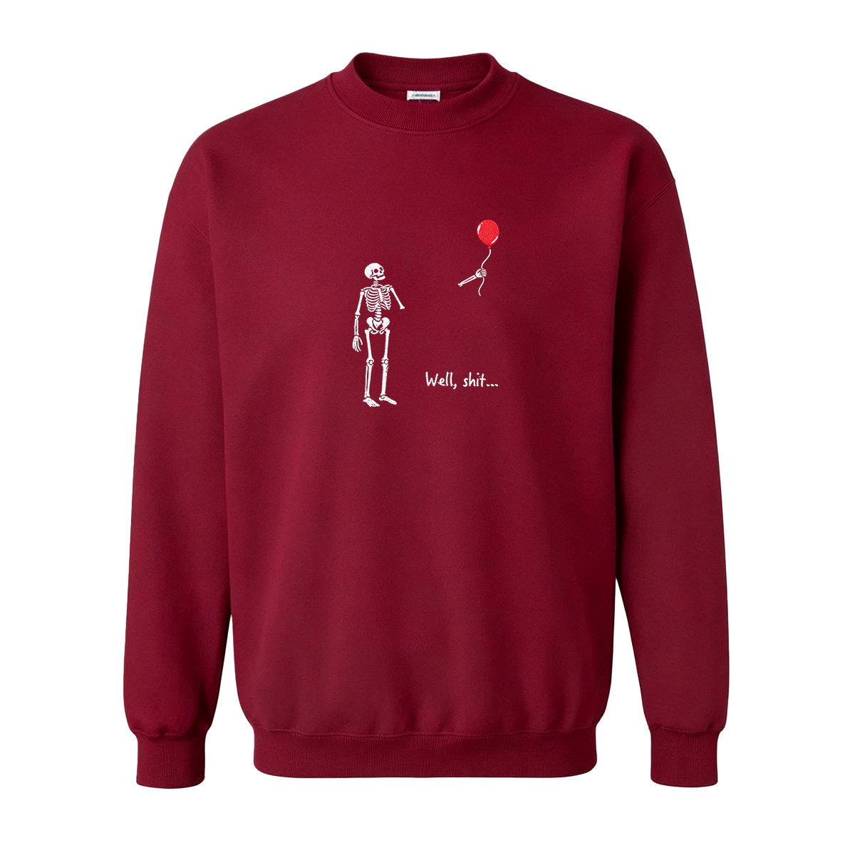 Embroidered Halloween Sweatshirt