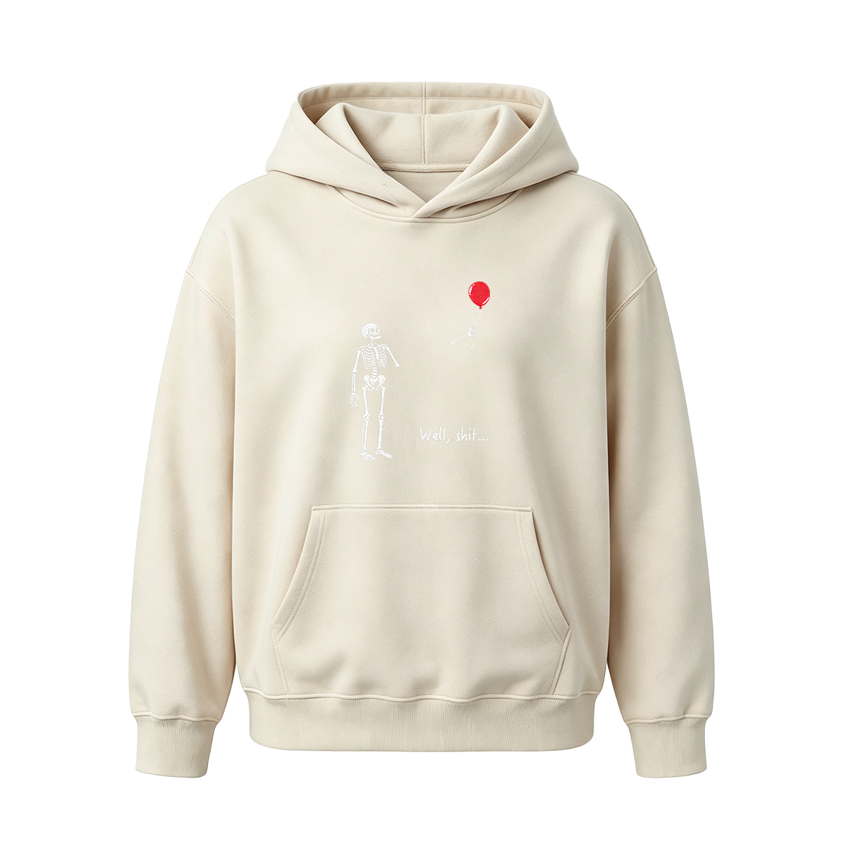 Embroidered Halloween Hoodie