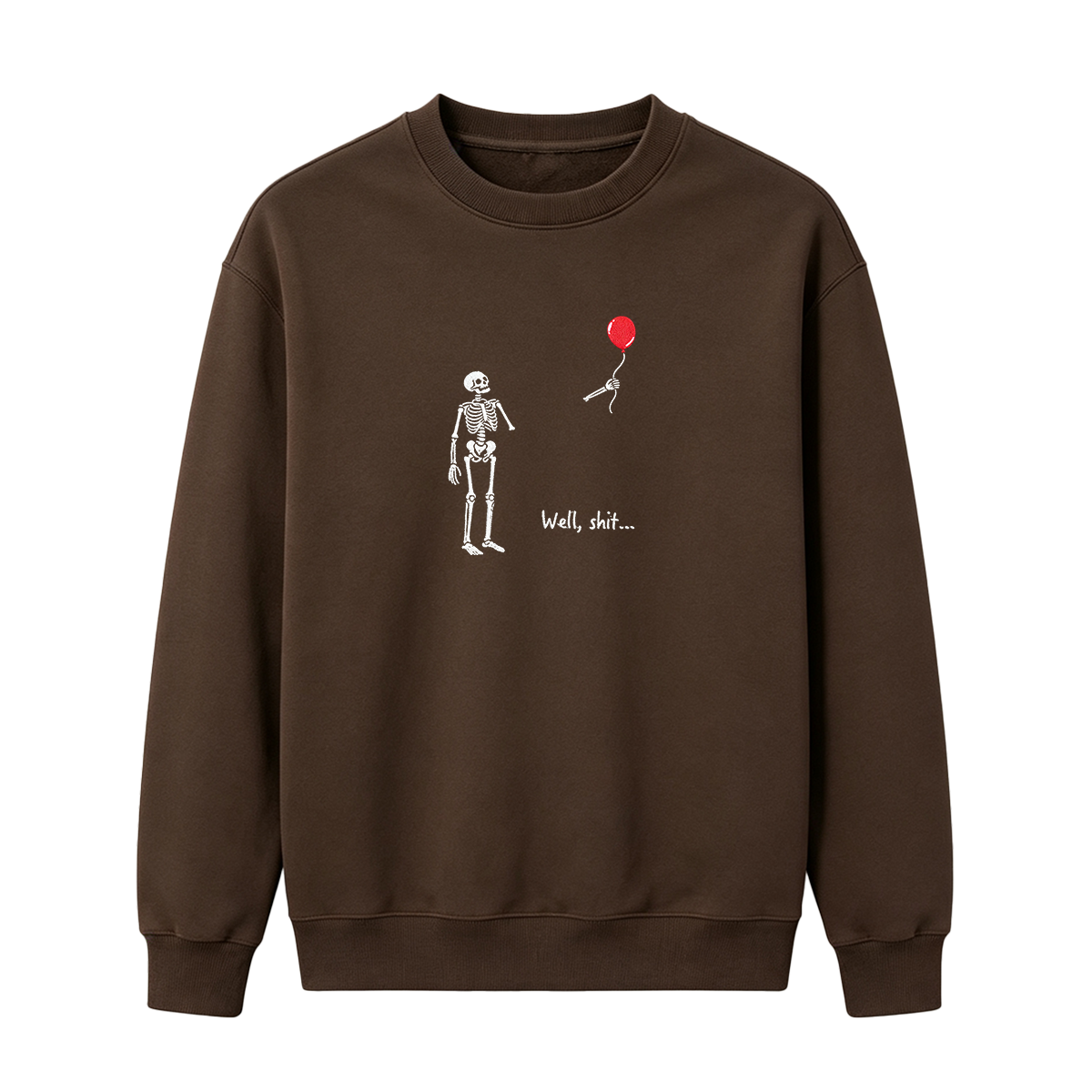 Embroidered Halloween Sweatshirt