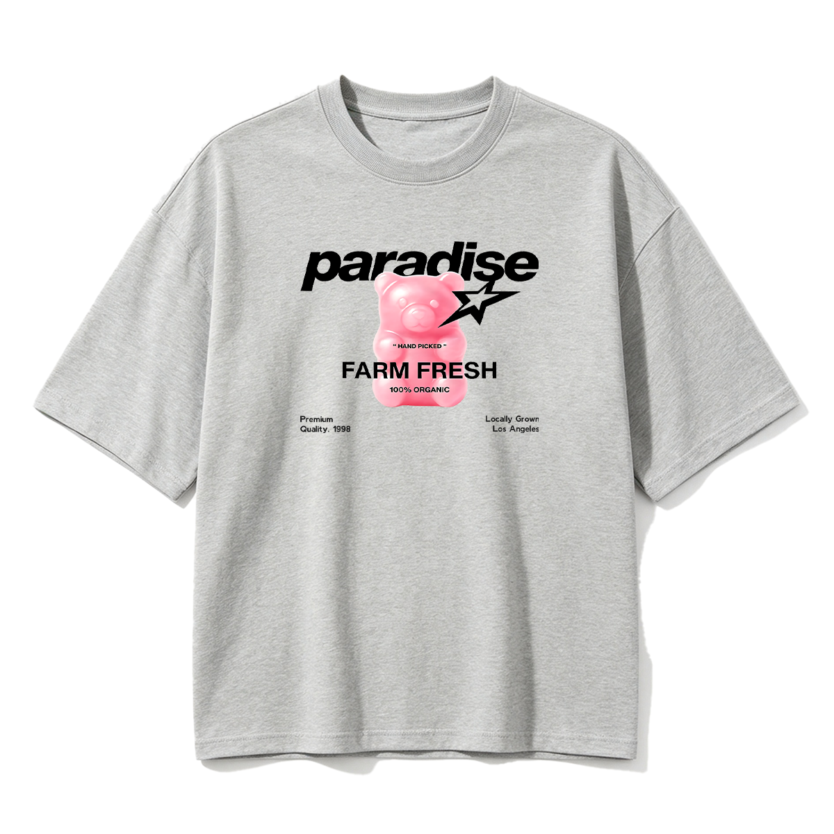 Pink Bear Oversized T-shirt