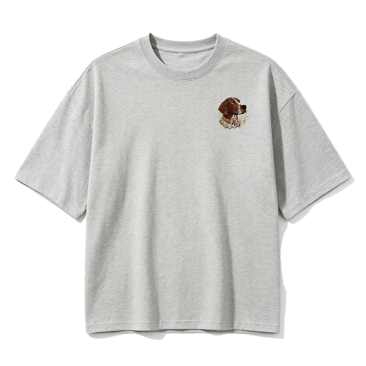 Embroidered German Shorthaired Pointer T-shirt