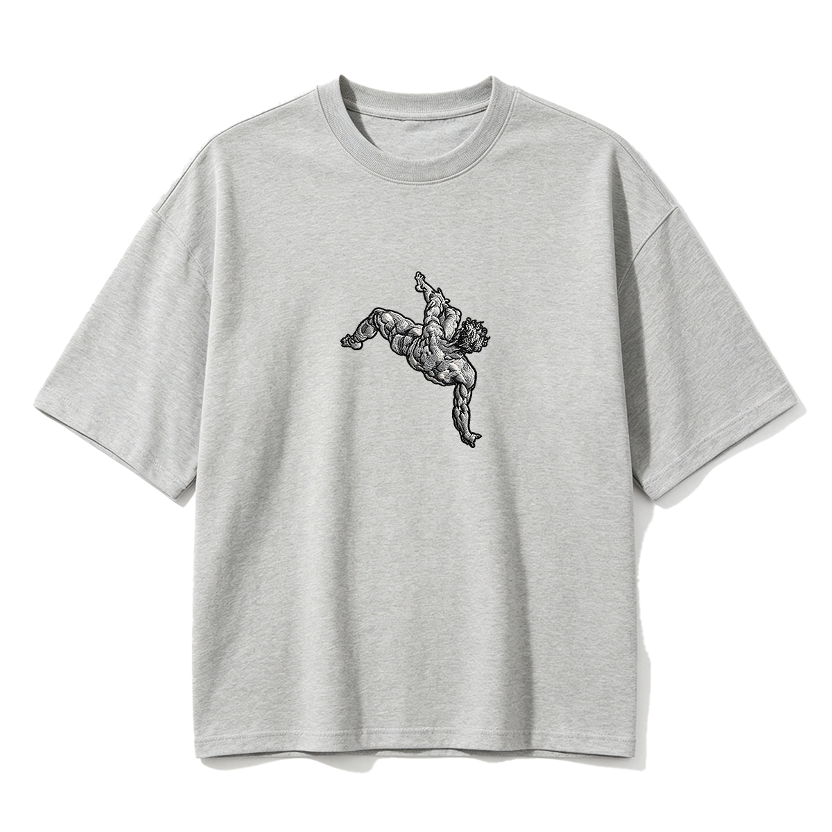 Embroidered  art THE FALL OF PHAETON T-shirt