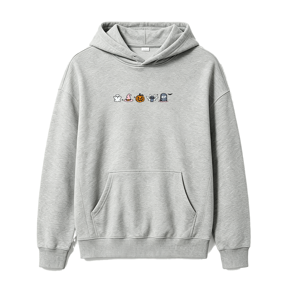 Embroidered Halloween Hoodie