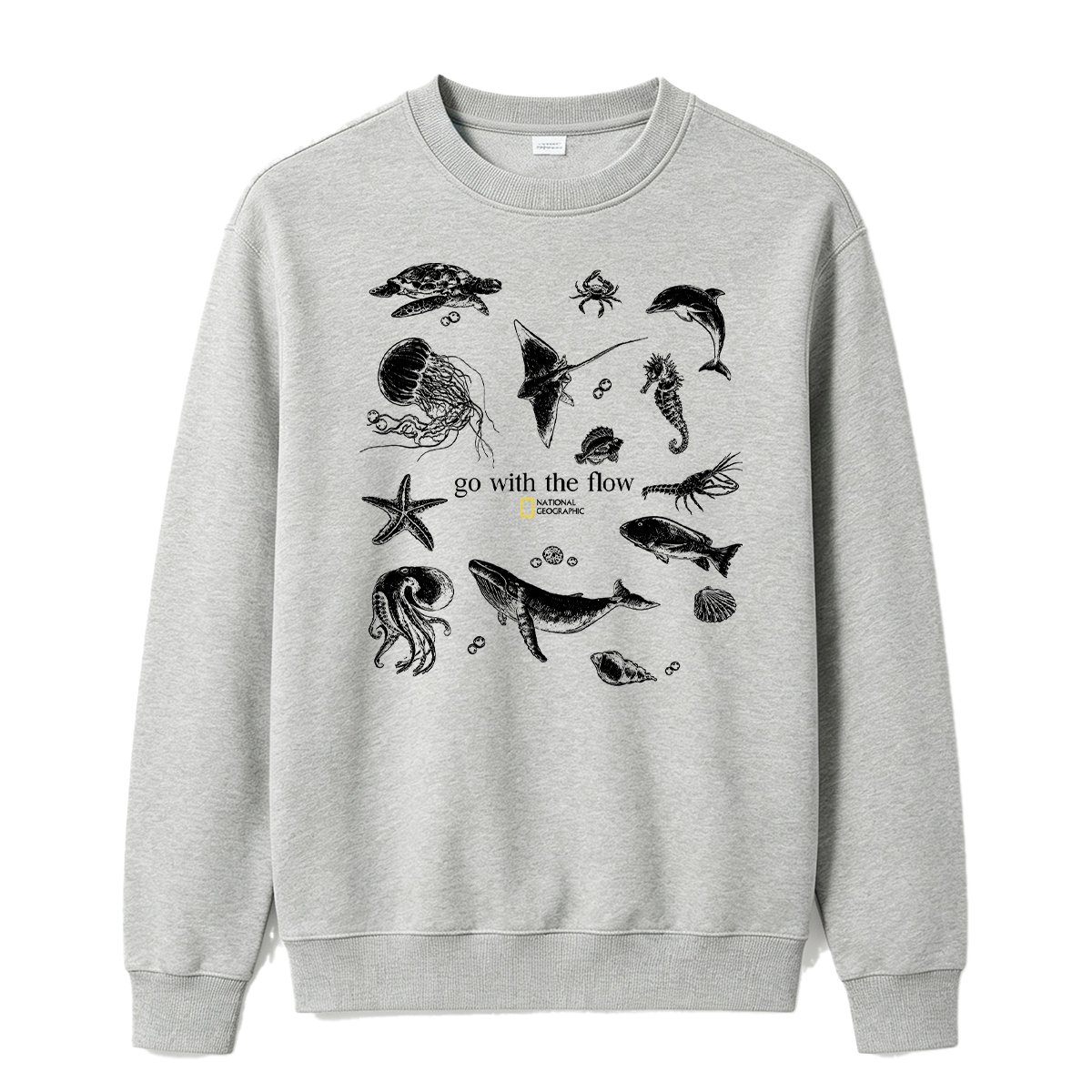 Go with the flow  Oversized T-shirt
