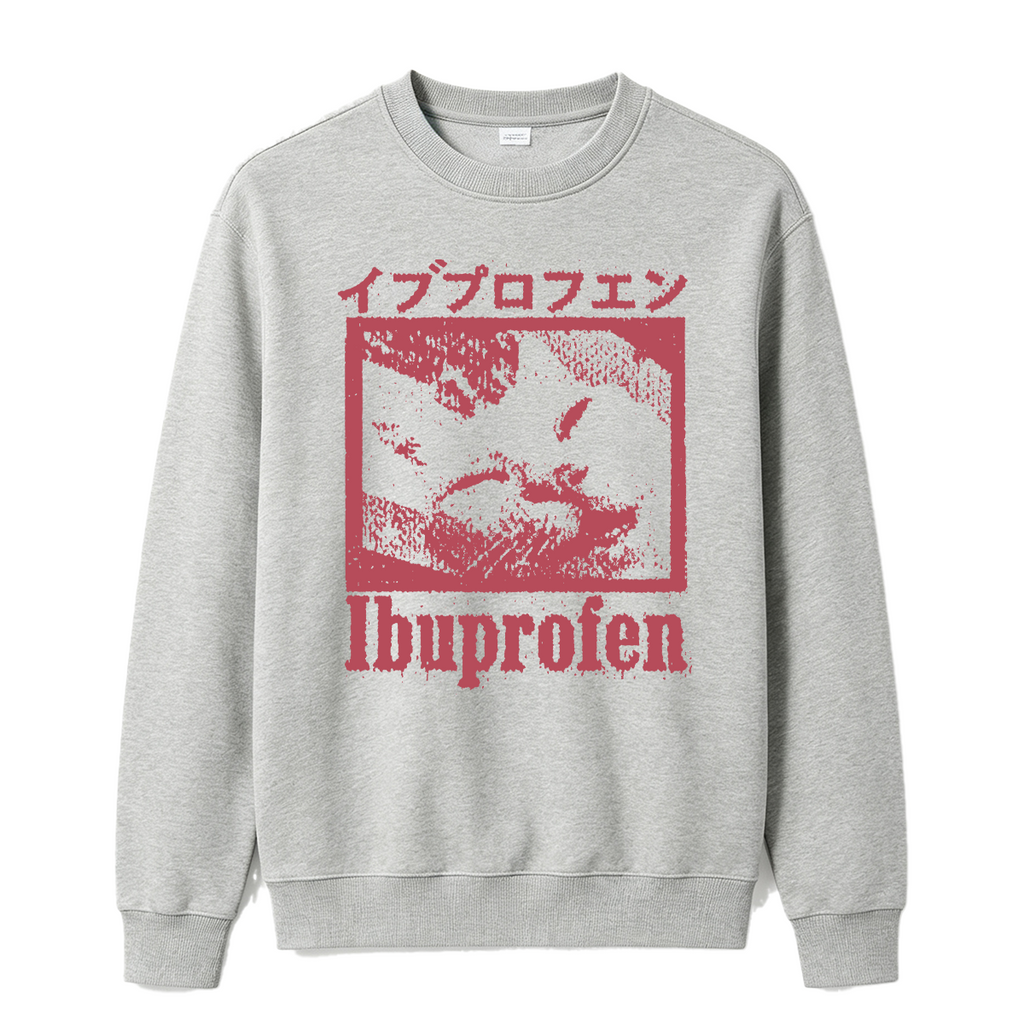 Cat Ibuprofen Oversized T-shirt