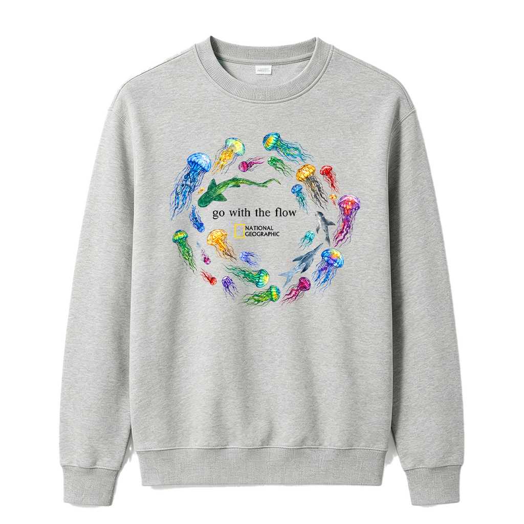 Marine Animals 'Go With The Flow Oversized T-shirt