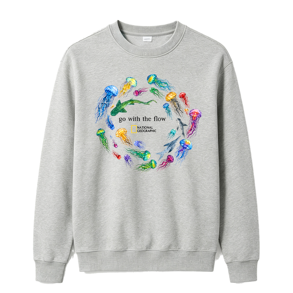 Marine Animals 'Go With The Flow Oversized T-shirt