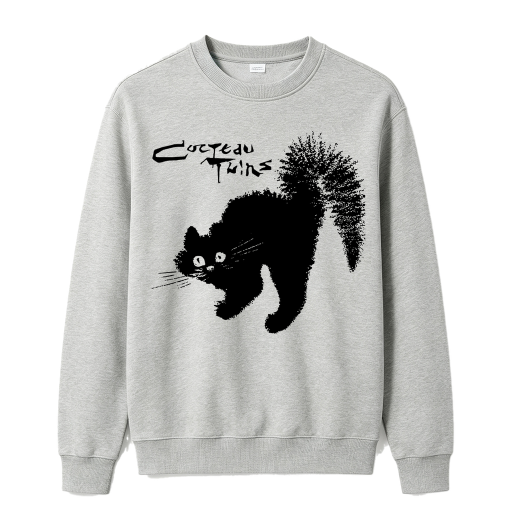 Cocteau Twins Cat Oversized T-shirt