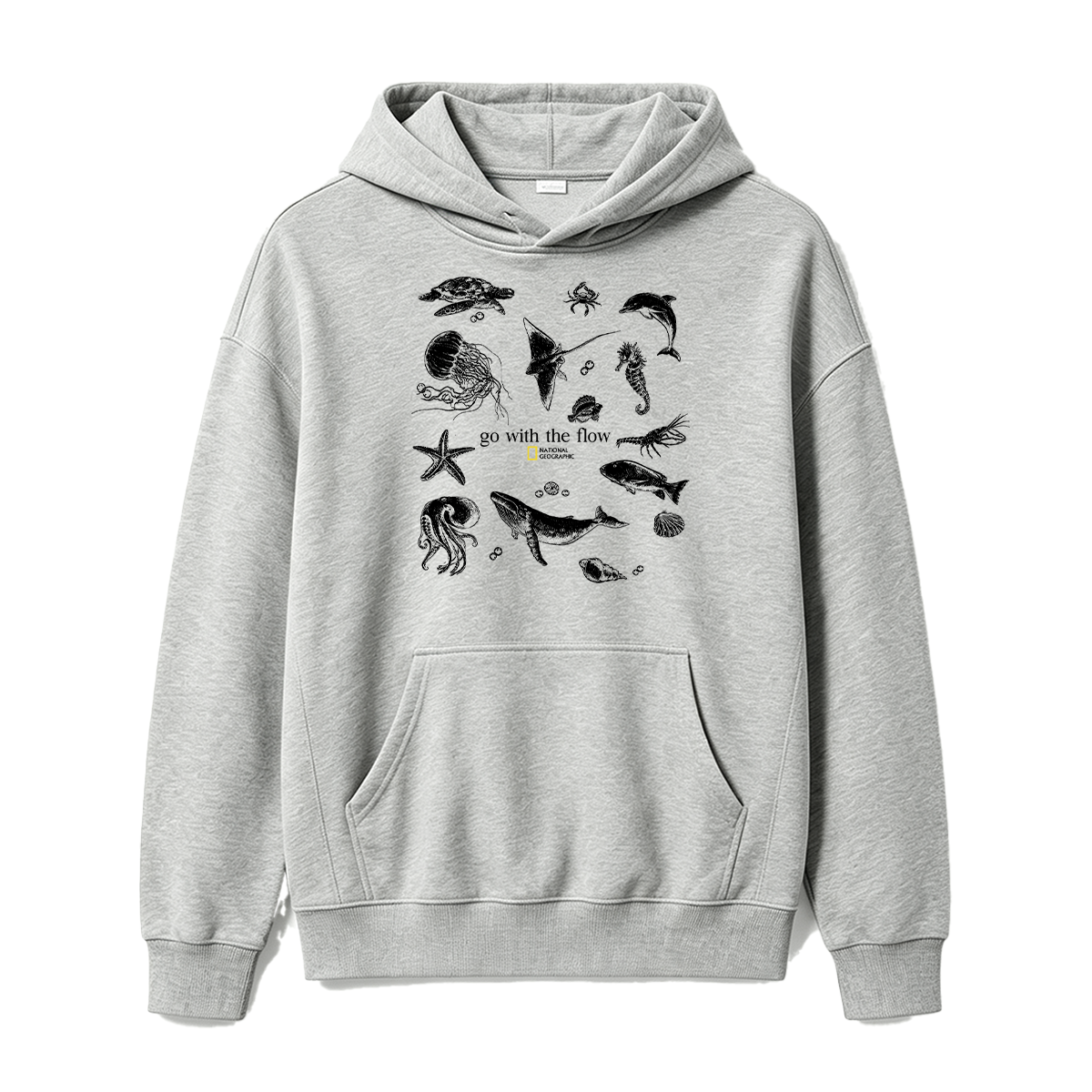 Go with the flow  Oversized T-shirt