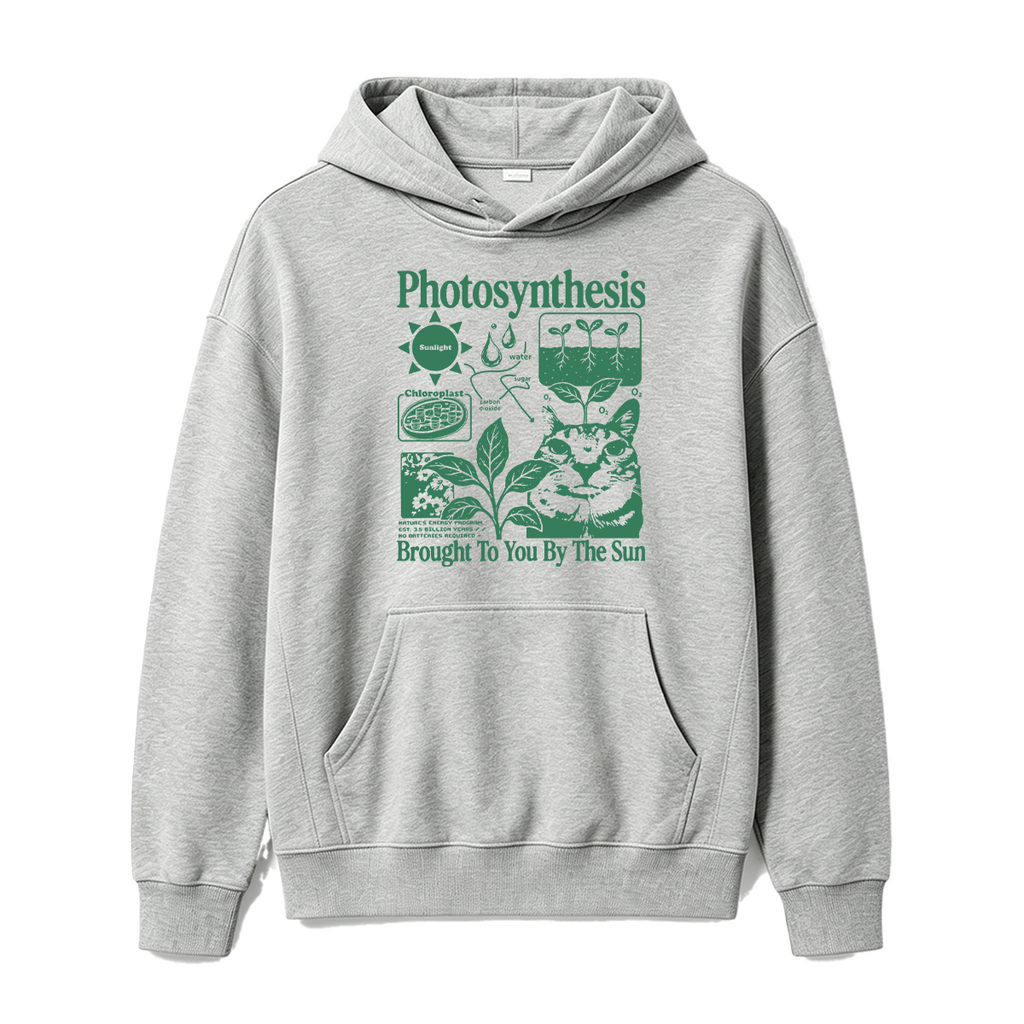 Photosynthesis Cat Oversized T-shirt