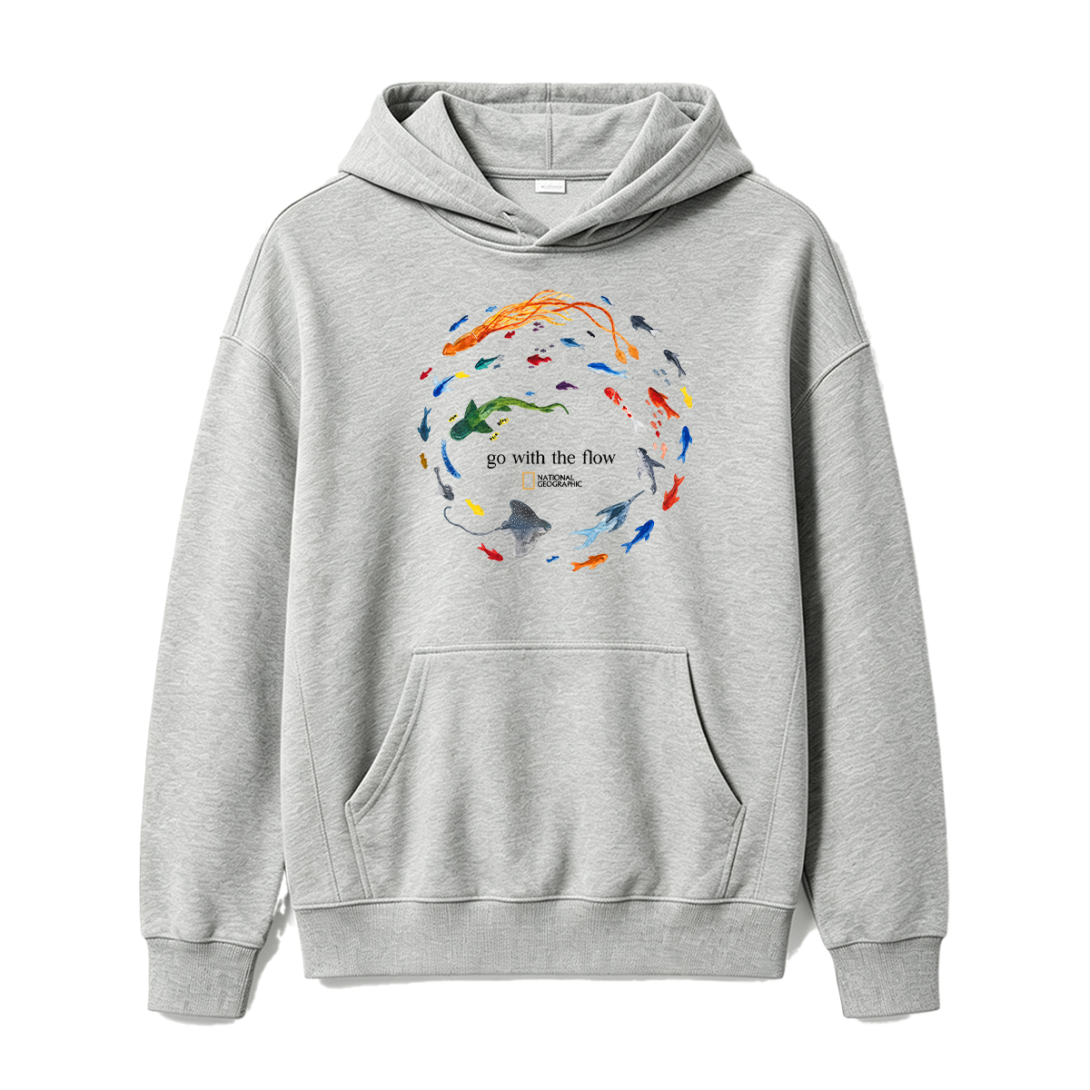 Marine Animals 'Go With The Flow Oversized T-shirt