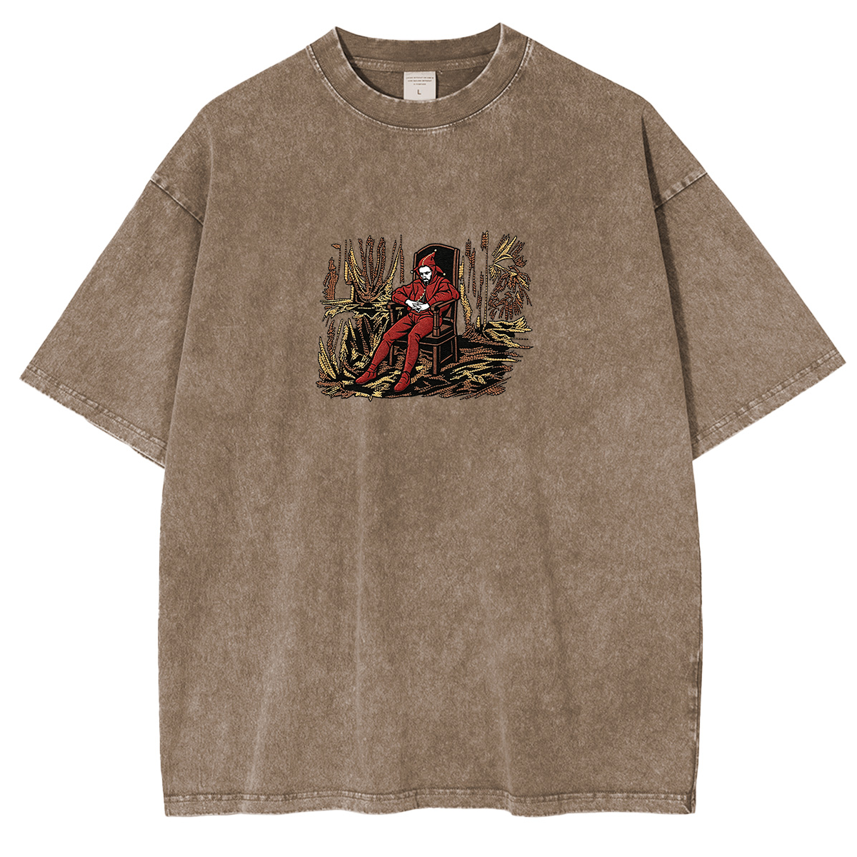 Embroidered Stanczyk Washed T-shirt
