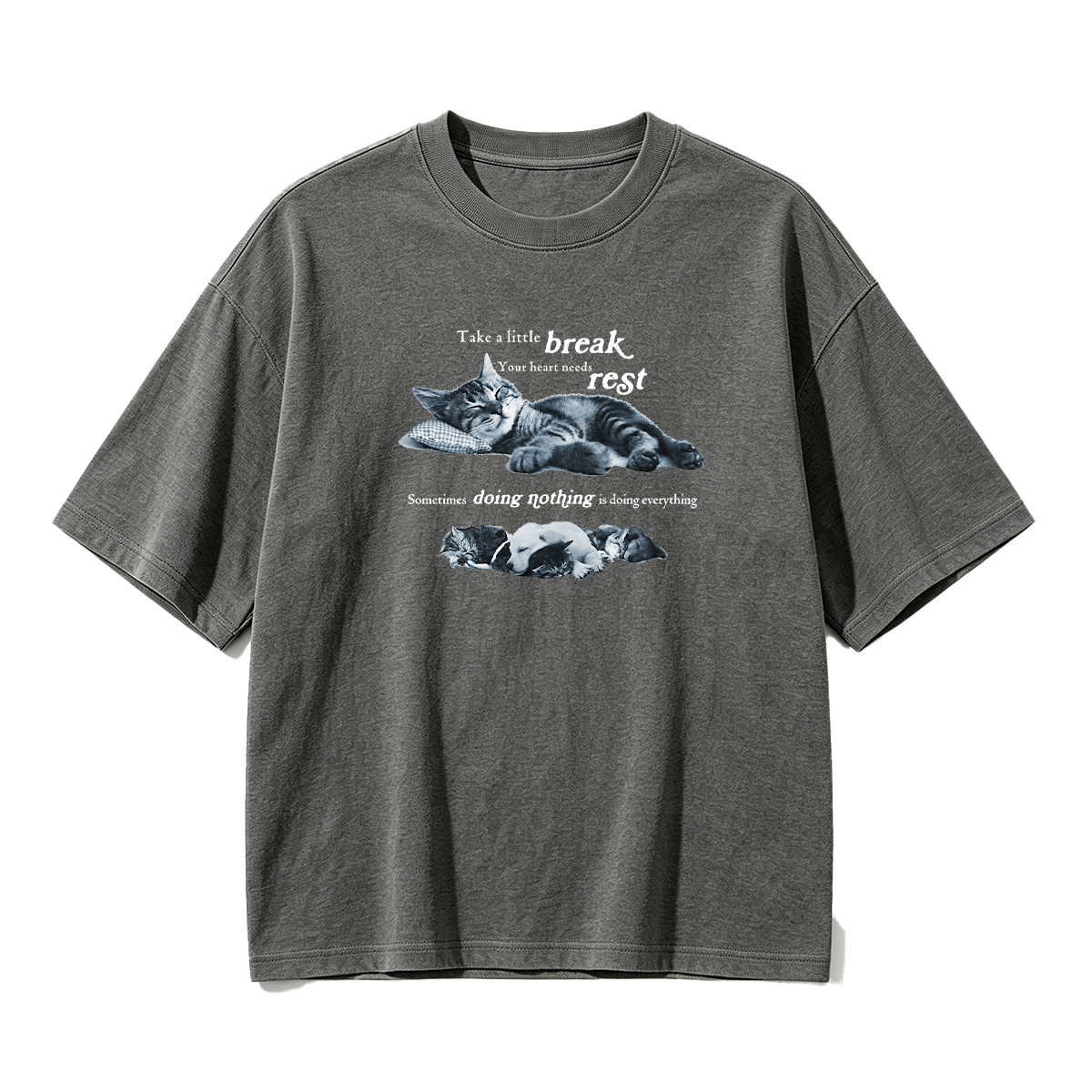 Sleepy Cat T-shirt