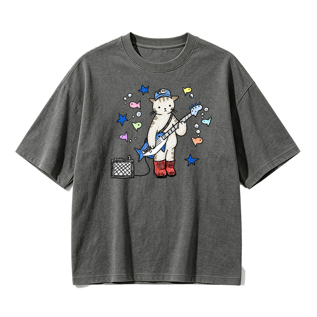 Camiseta Regular Performance do Rock T-shirt