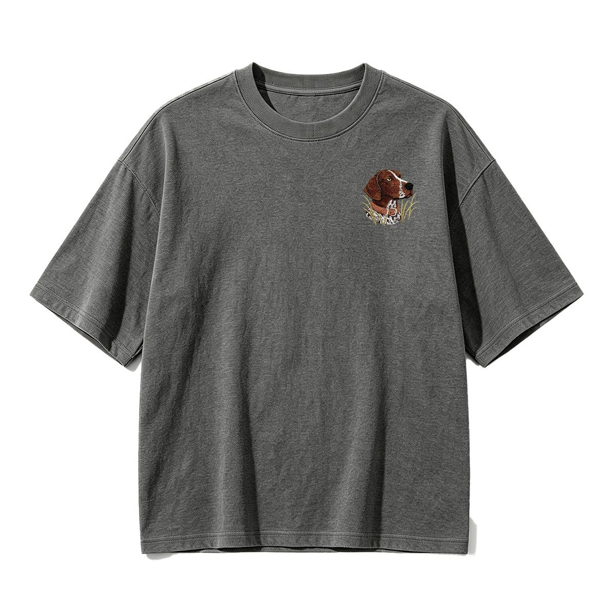 Embroidered German Shorthaired Pointer T-shirt