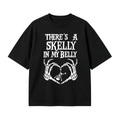There's Skelly in My Belly Halloween T-shirt