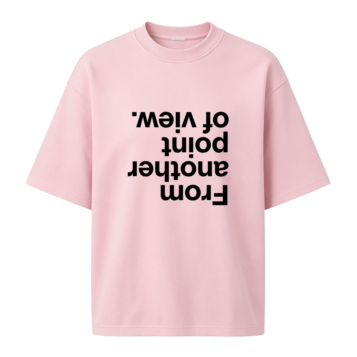 From another point of view Cotton Oversized T-shirt