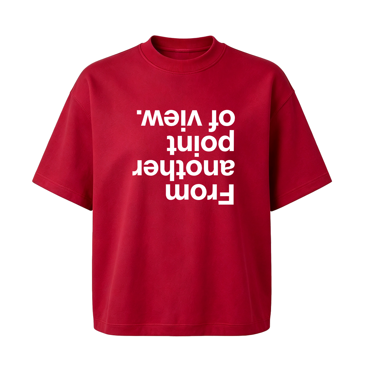 From another point of view Cotton Oversized T-shirt