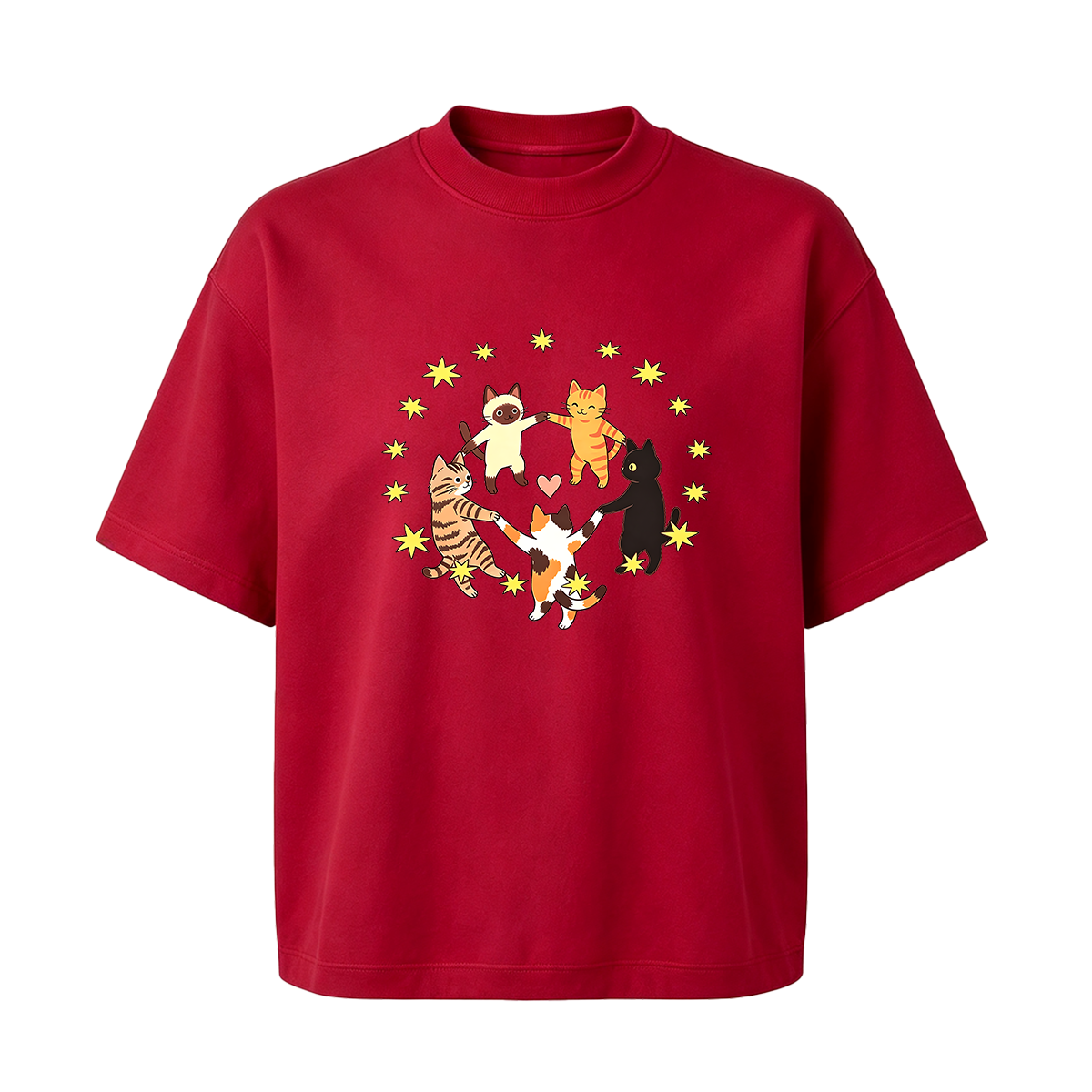 Dancing Cats Oversized T-shirt