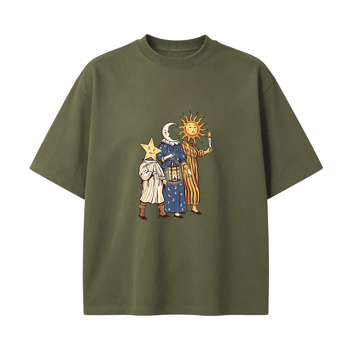 Sun Moon Star T-shirt