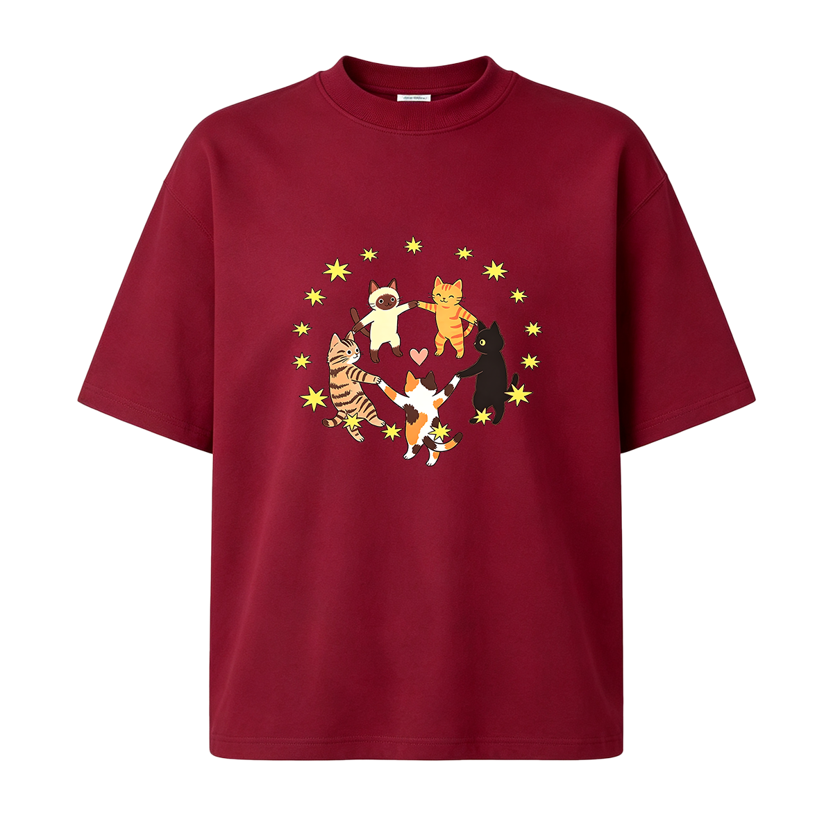Dancing Cats Oversized T-shirt