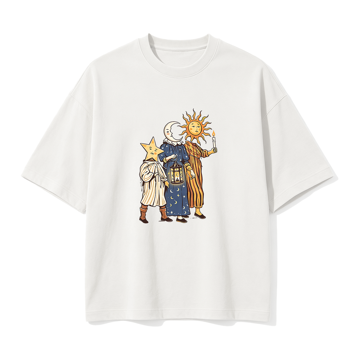 Sun Moon Star T-shirt