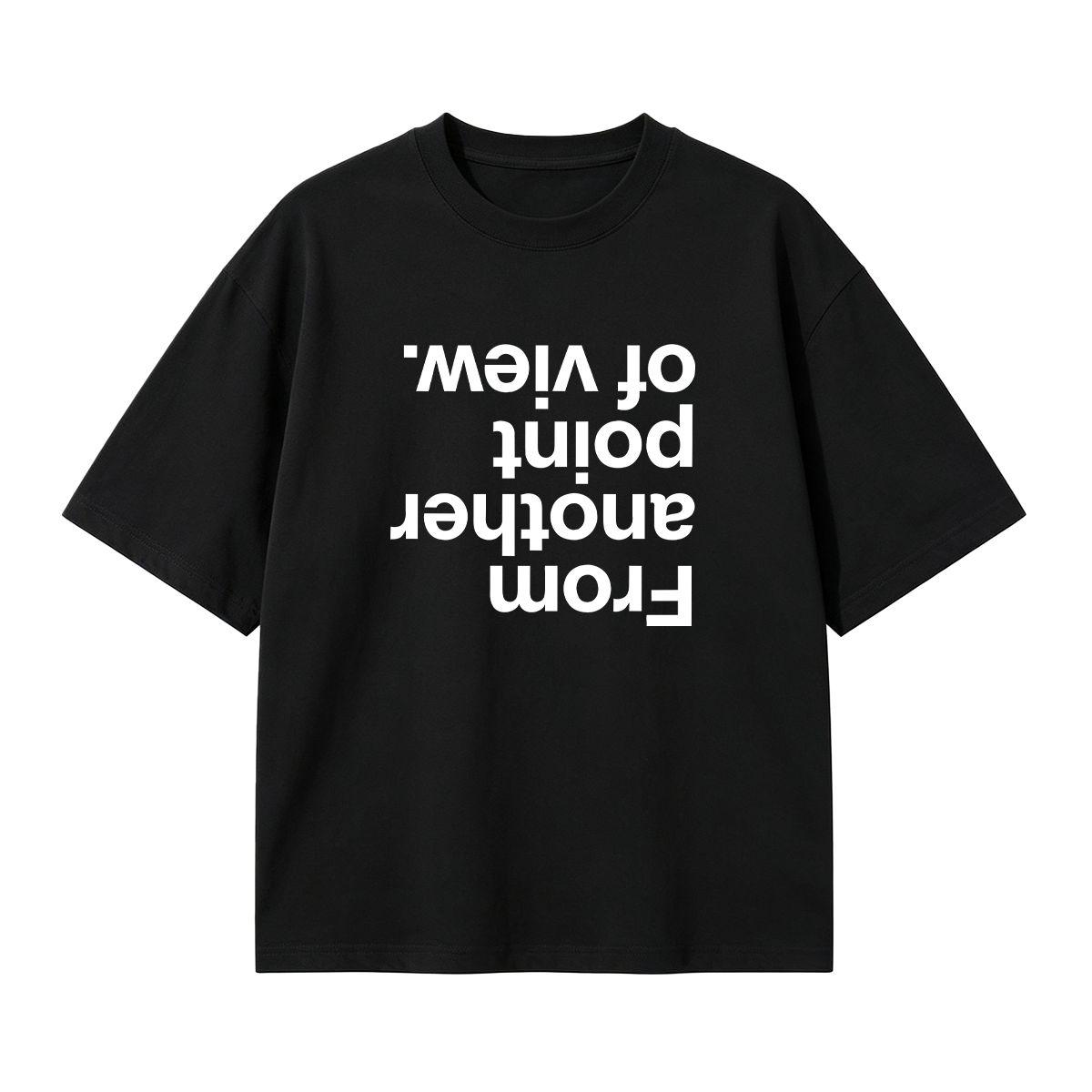 From another point of view Cotton Oversized T-shirt
