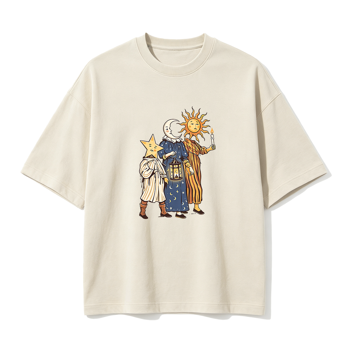 Sun Moon Star T-shirt